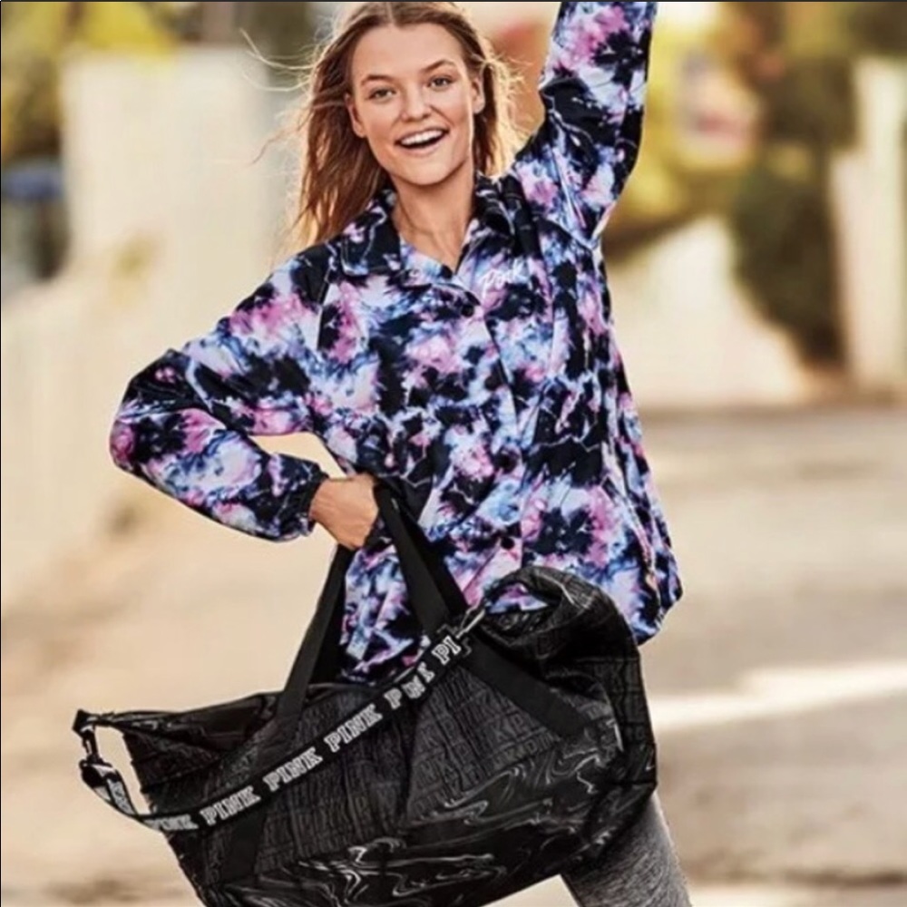VS PINK Jacket (water color print)